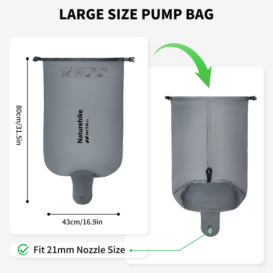Multifunctional Inflatable Bag for Tuye™ and Yugu™ Series - Naturehike