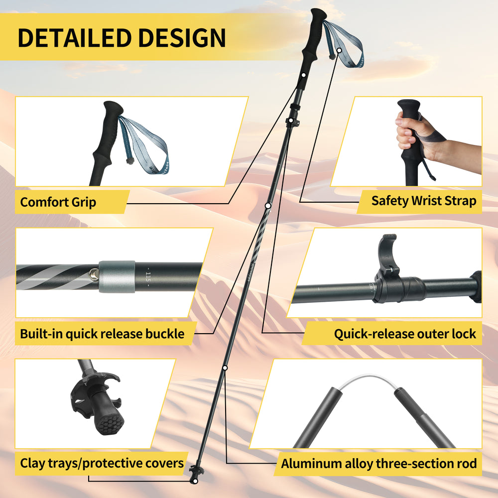 Naturehike Gale Terk PRO Trekking Poles - Naturehike