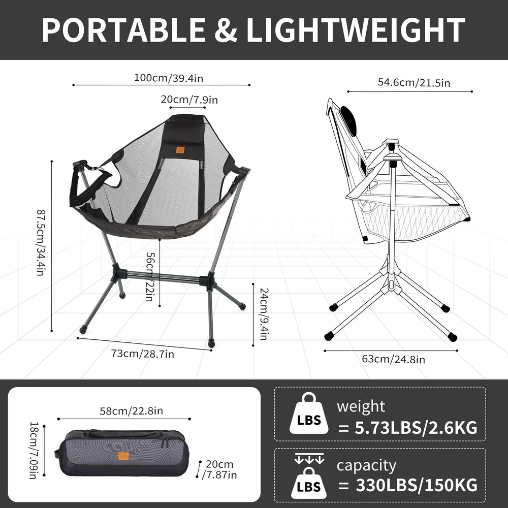 YL11 Foldable Camping Chair - Naturehike