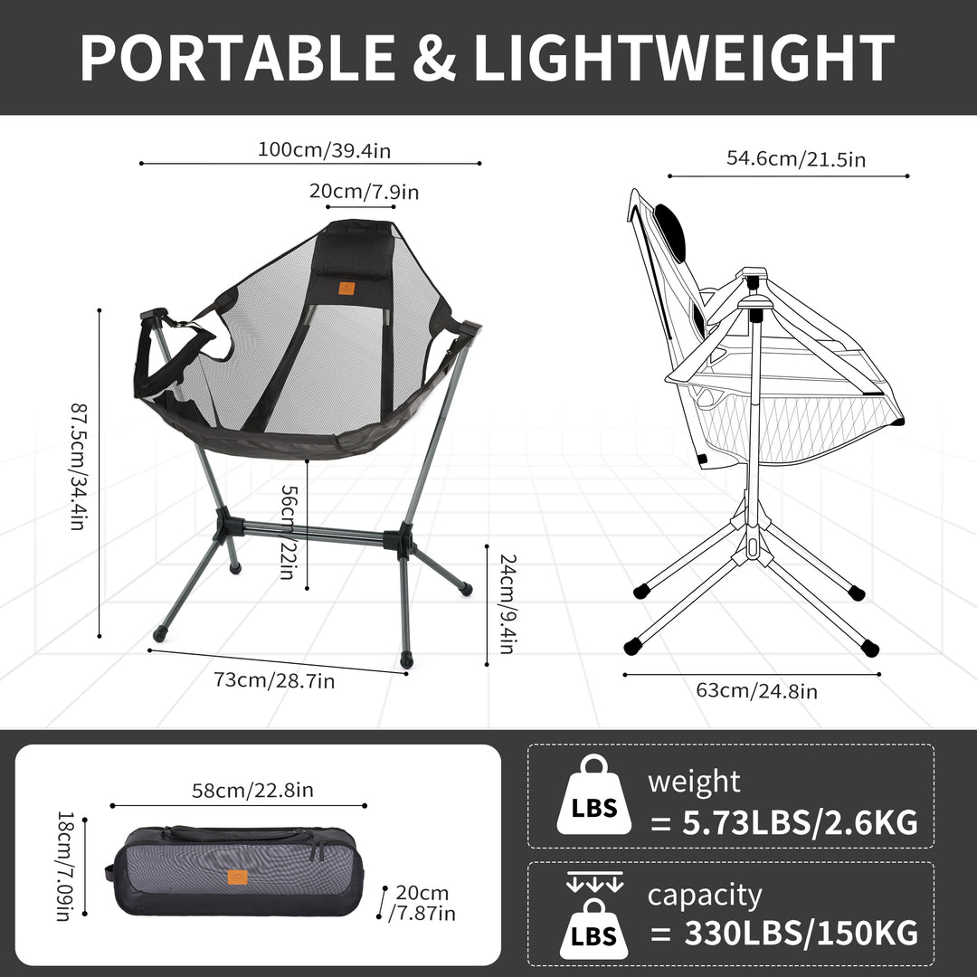 YL11 Foldable Camping Chair - Naturehike