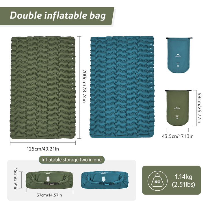 FC01™ Ultralight Inflatable Doublewide Pad