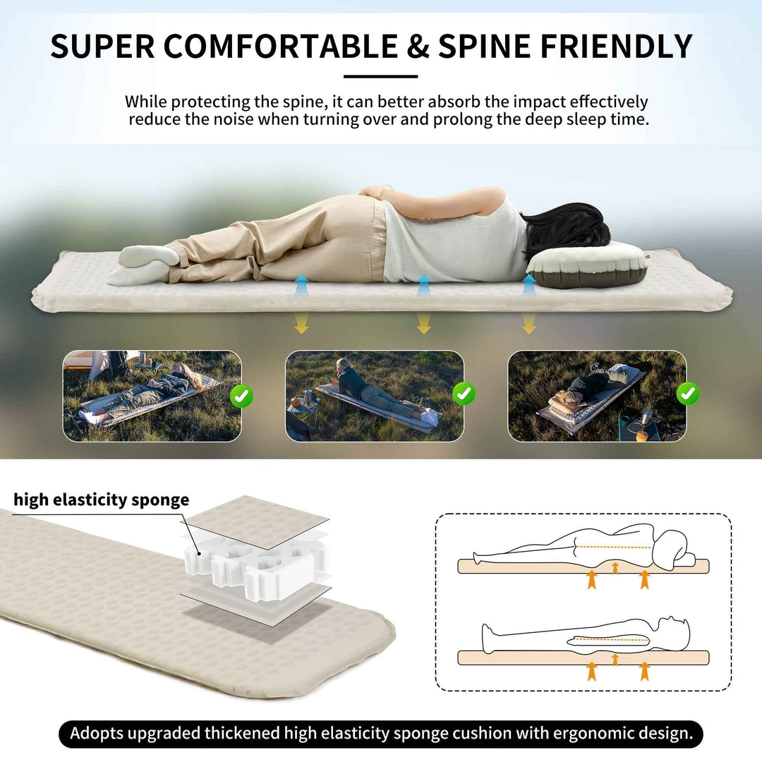 Yugu™ R2.1 Ultralight Self-Inflating Pad