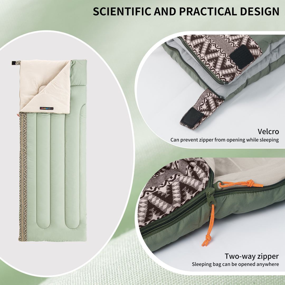 Linglong™ L150 Synthetic Sleeping Bag 55.4°F / 13°C - Naturehike