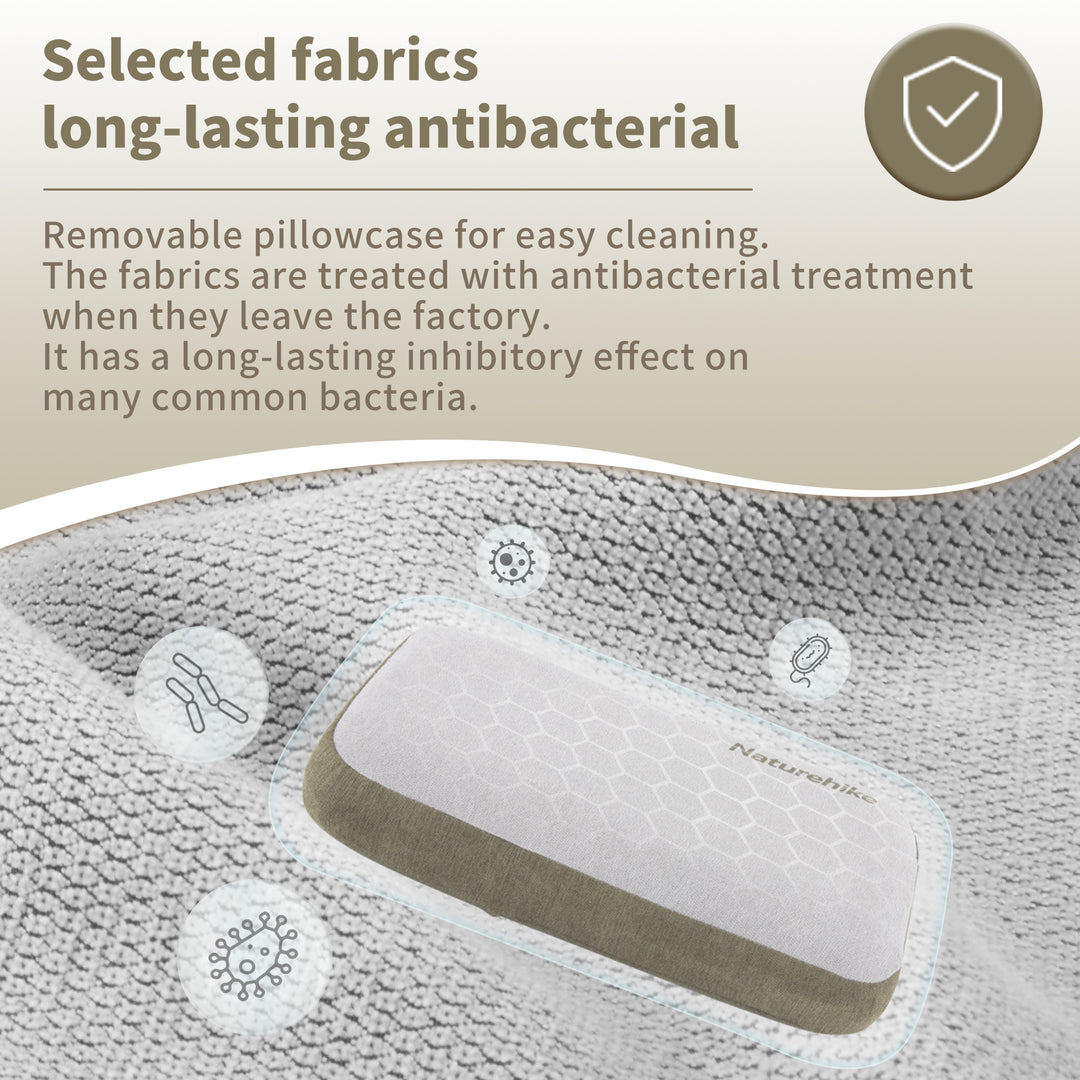 Xinmian™ Memory Foam Comfortable Square Pillow Pro - Naturehike