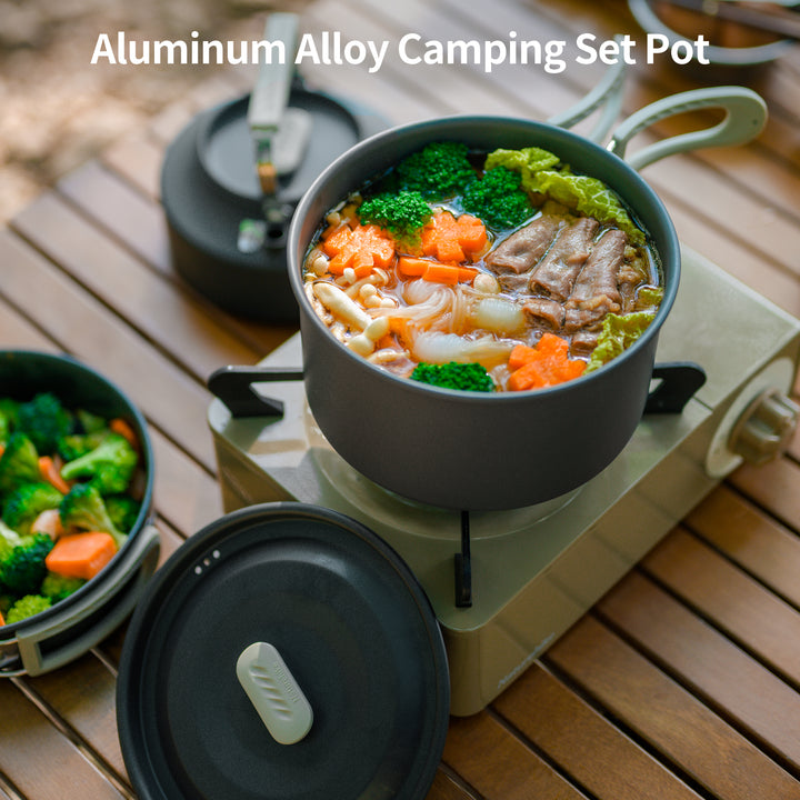 TrailCook™ Camping Aluminum Cookset - Naturehike