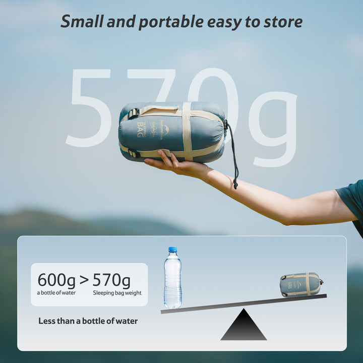 NatureSea™ Lightweight Comfortable Sleeping Bag 51.8°F / 11°C - Naturehike