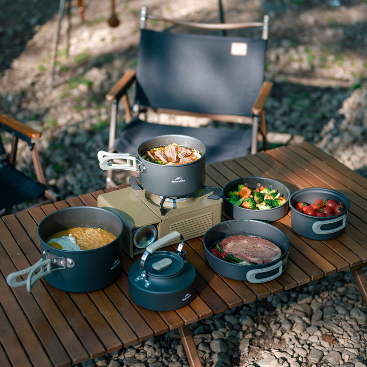 TrailCook™ Camping Aluminum Cookset - Naturehike