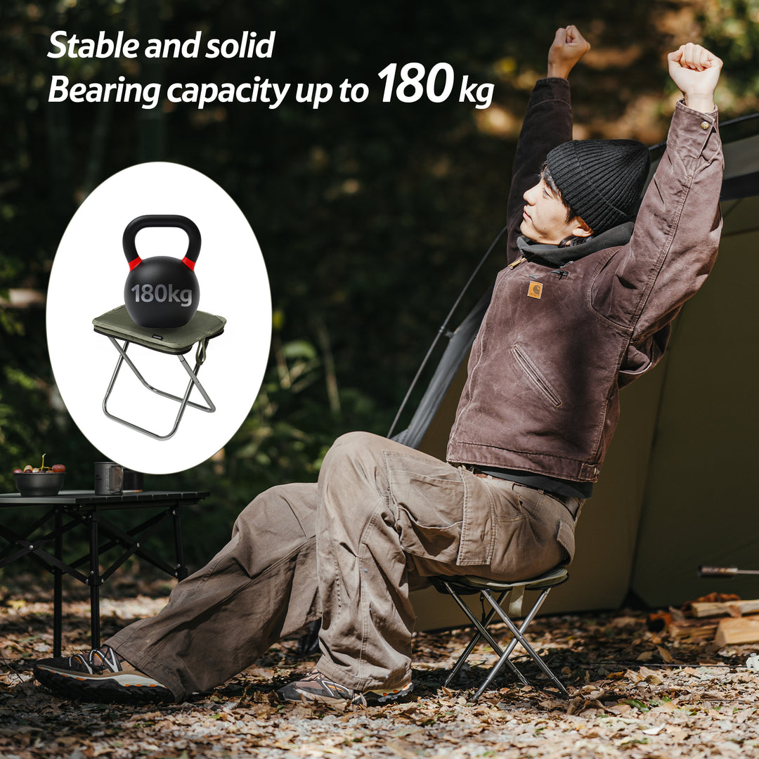 PeakLite™ XL01 Ultralight Folding Camping Stool - Naturehike