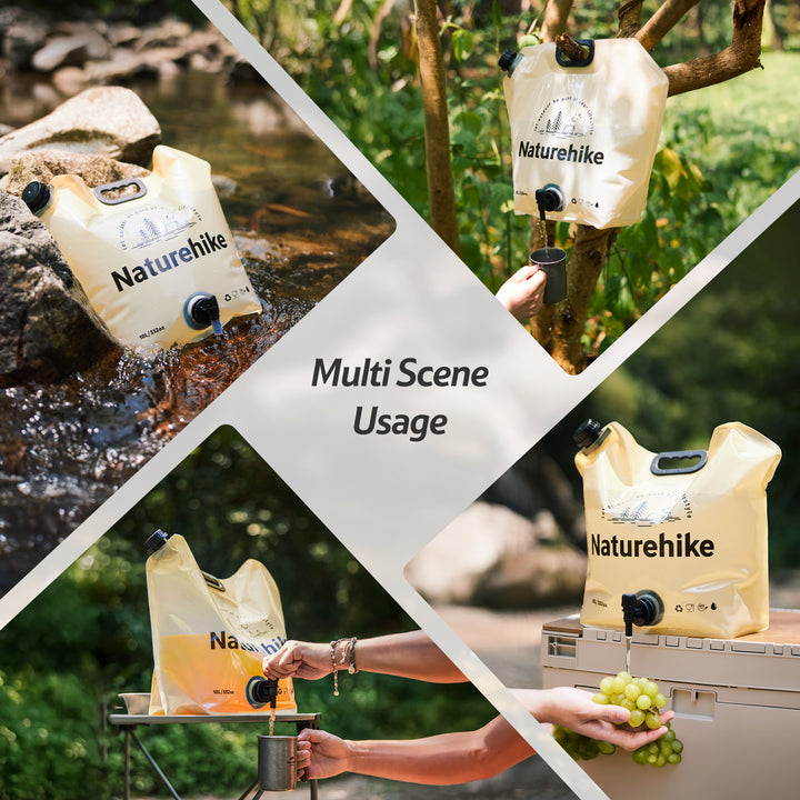 10L Foldable Water Bag with Tap - Naturehike