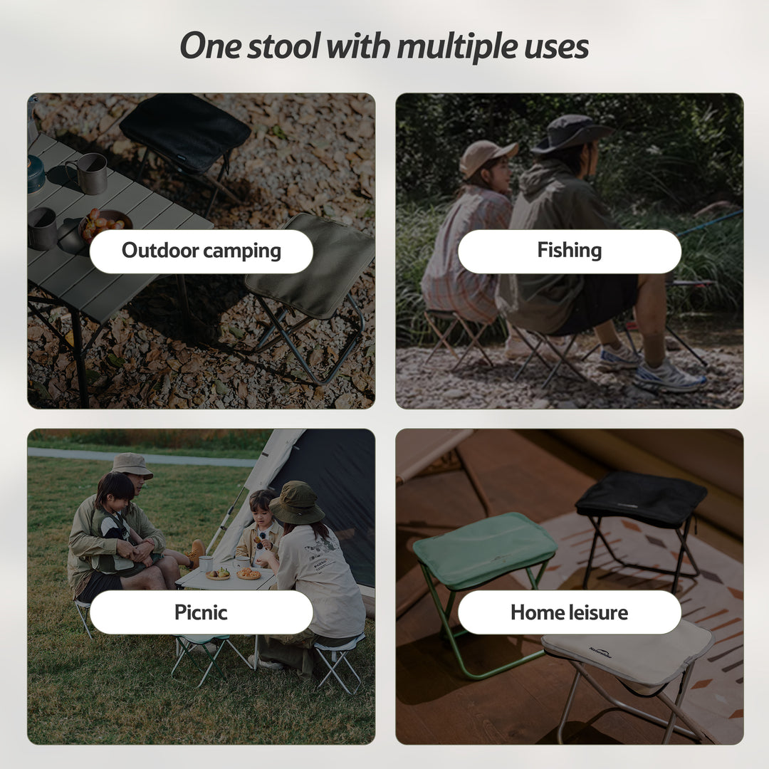 PeakLite™ XL01 Ultralight Folding Camping Stool - Naturehike