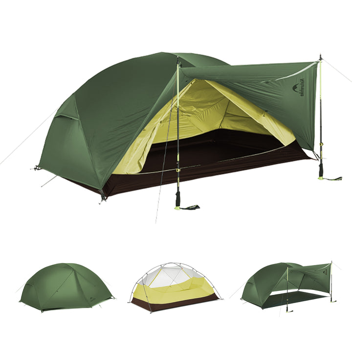 Mongar™ BASE 3-Person Backpacking Tent - Naturehike