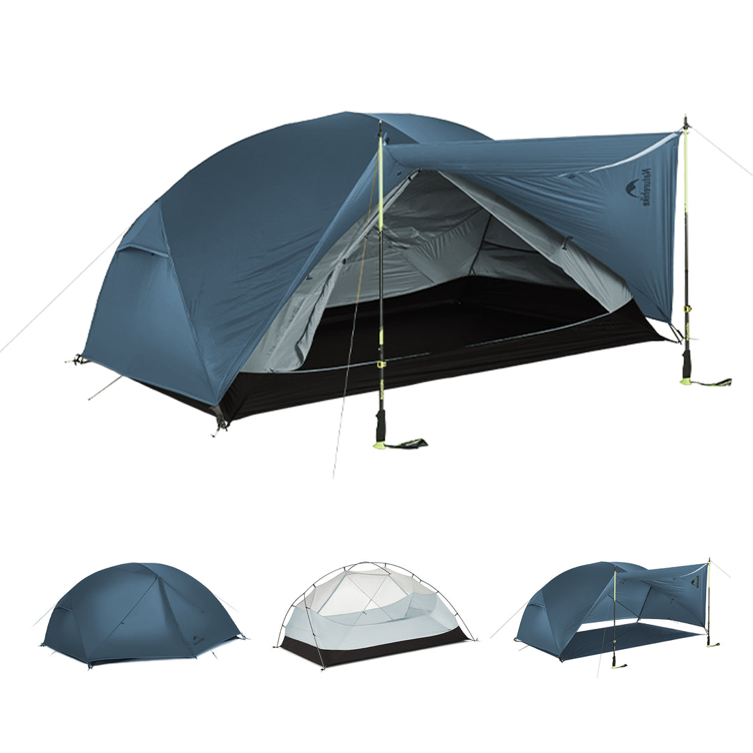 Mongar™ BASE 3-Person Backpacking Tent - Naturehike