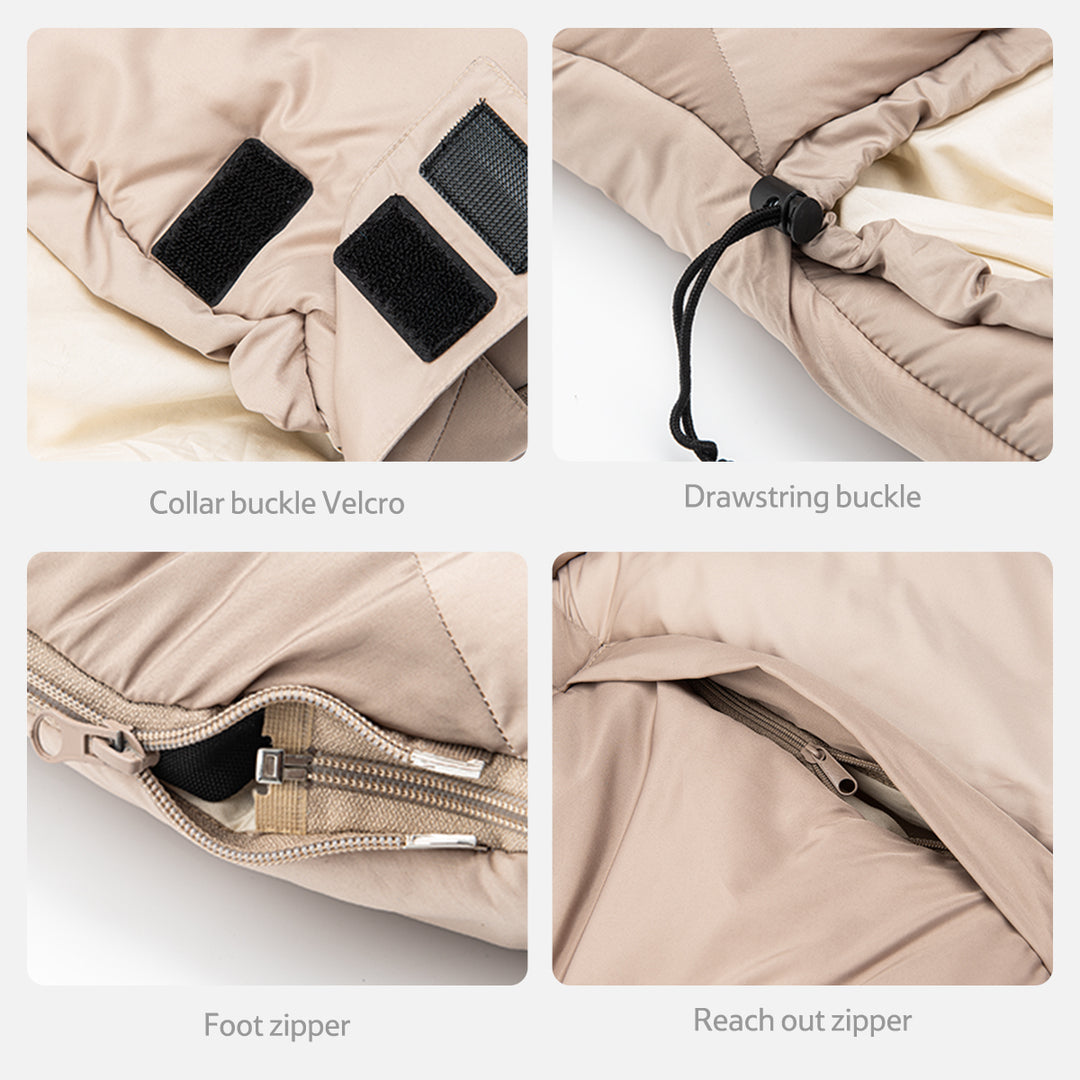 Egg-shaped Cotton Sleeping Bags With Arm Holes - Naturehike