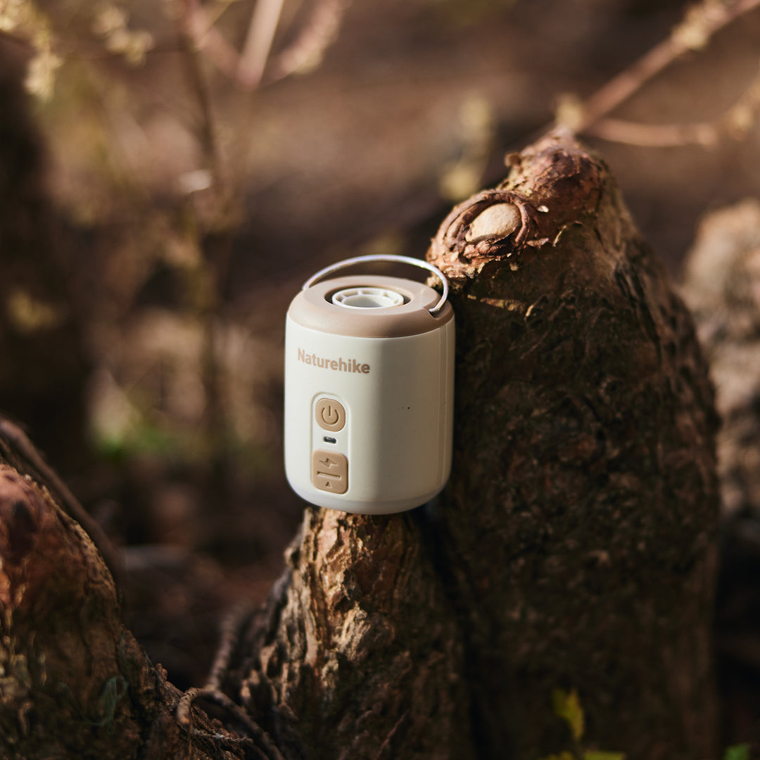 Naturehike Ultralight Mini Air Pump with Camping Light - Naturehike
