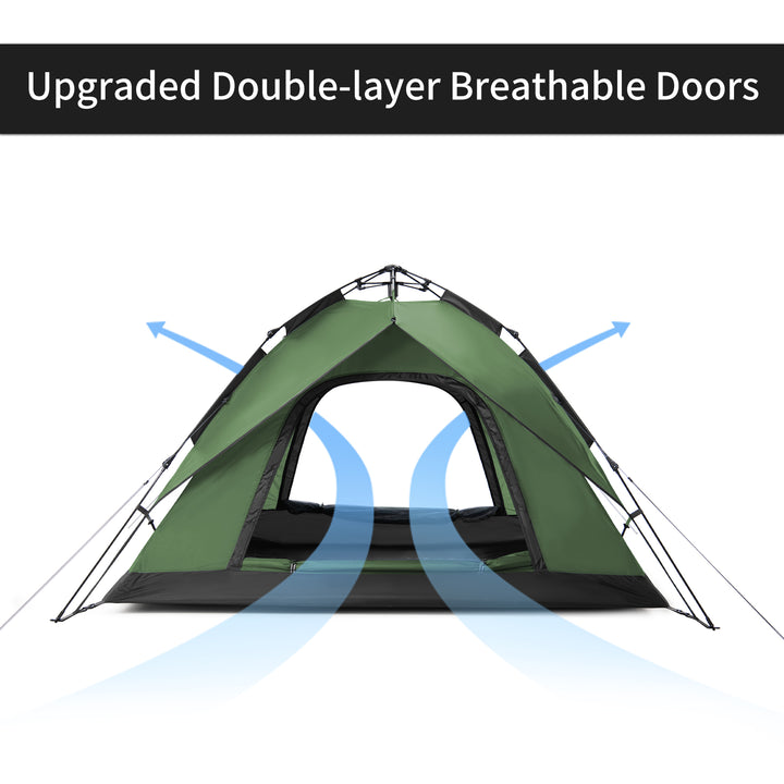 4 People Pop-up Camping Tent - Naturehike