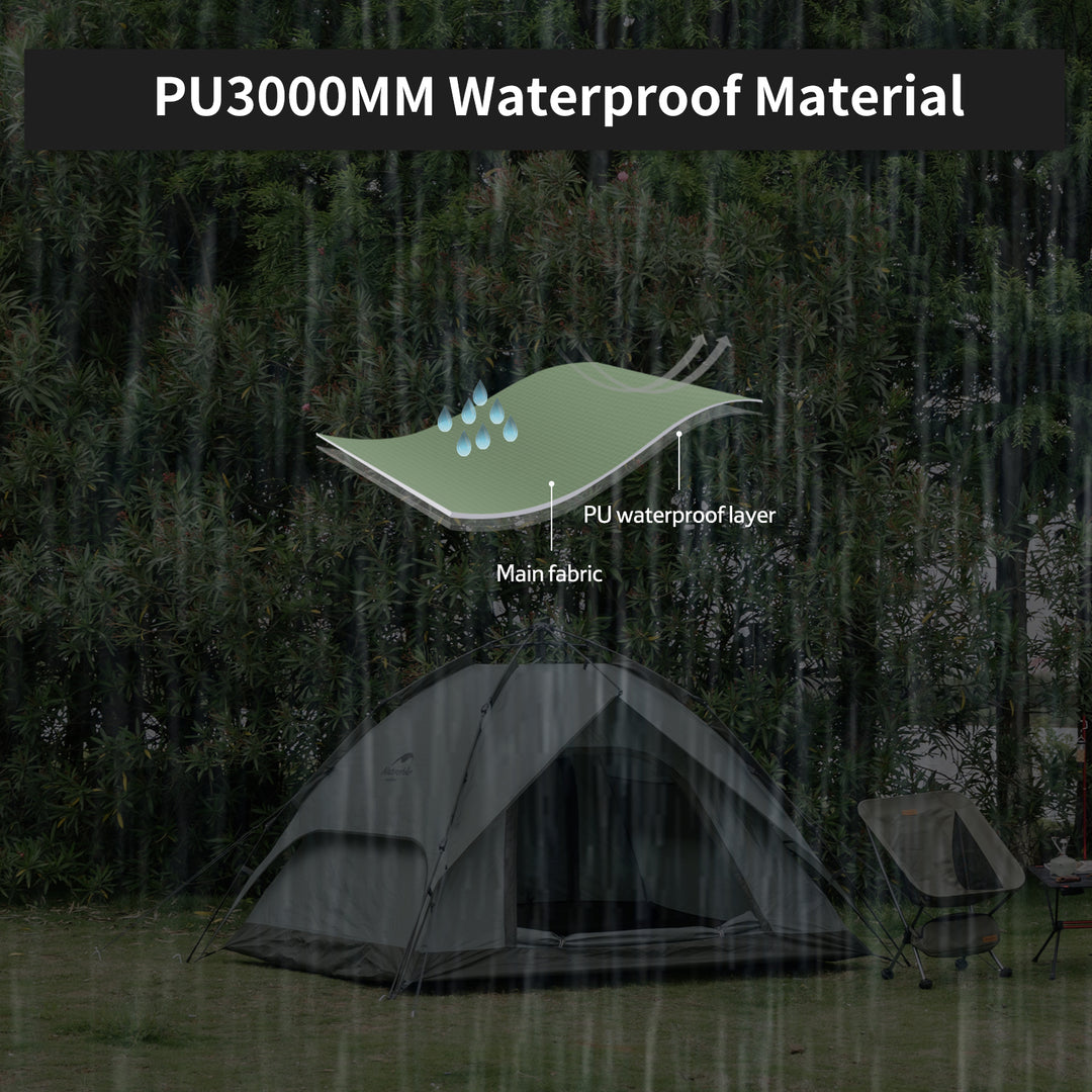 4 People Pop-up Camping Tent - Naturehike