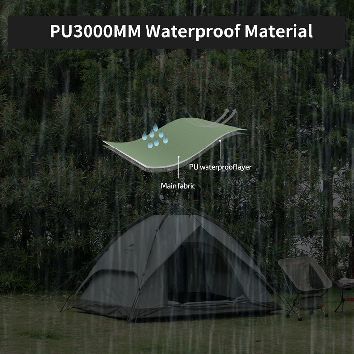 4 People Pop-up Camping Tent - Naturehike