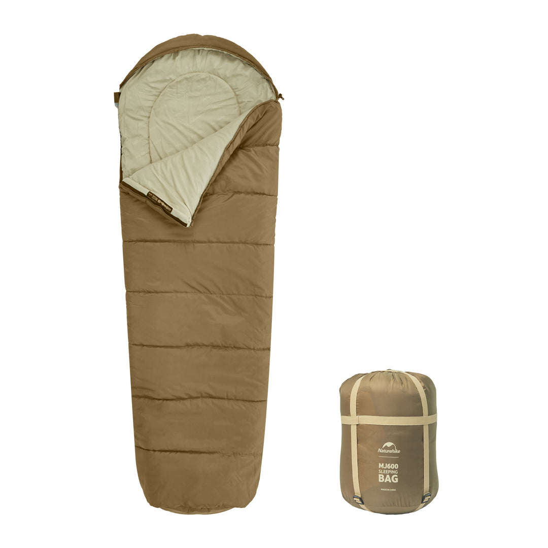 Mujin™ MJ600 Synthetic Mummy Sleeping Bag 23°F / -5°C - Naturehike