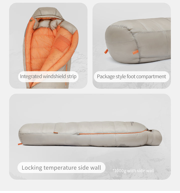 Snowbird™ Pro 1000 Down Mummy Sleeping Bag 0°F/ -17.8°C