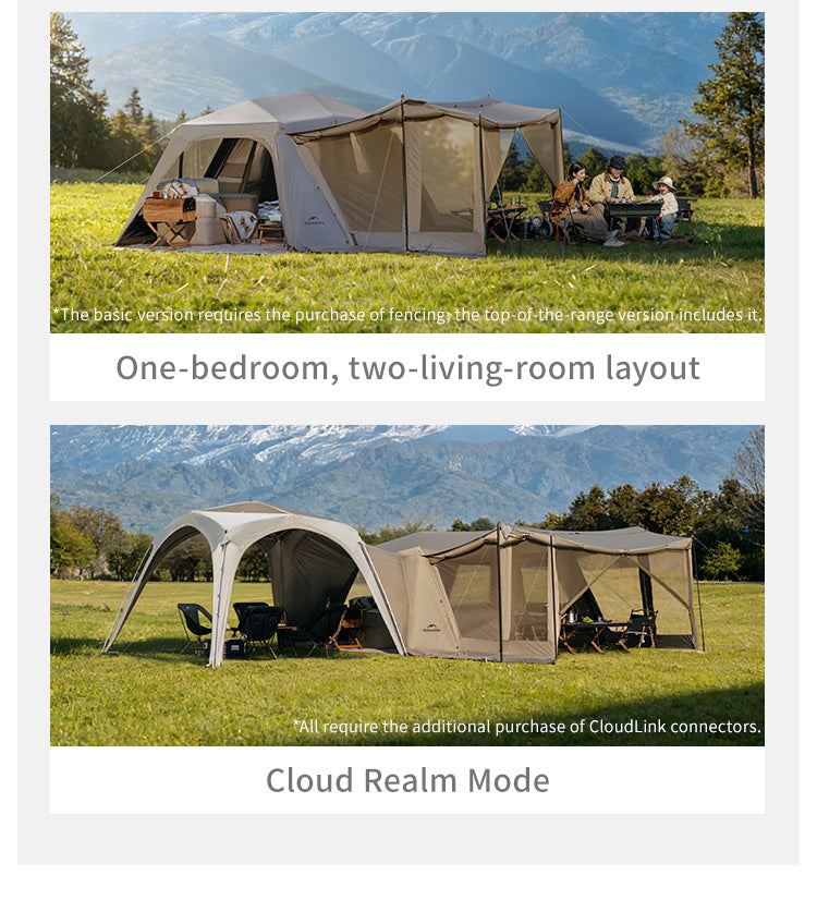 Village™ NEO 4-6 Person Instant Camping Tent - Naturehike