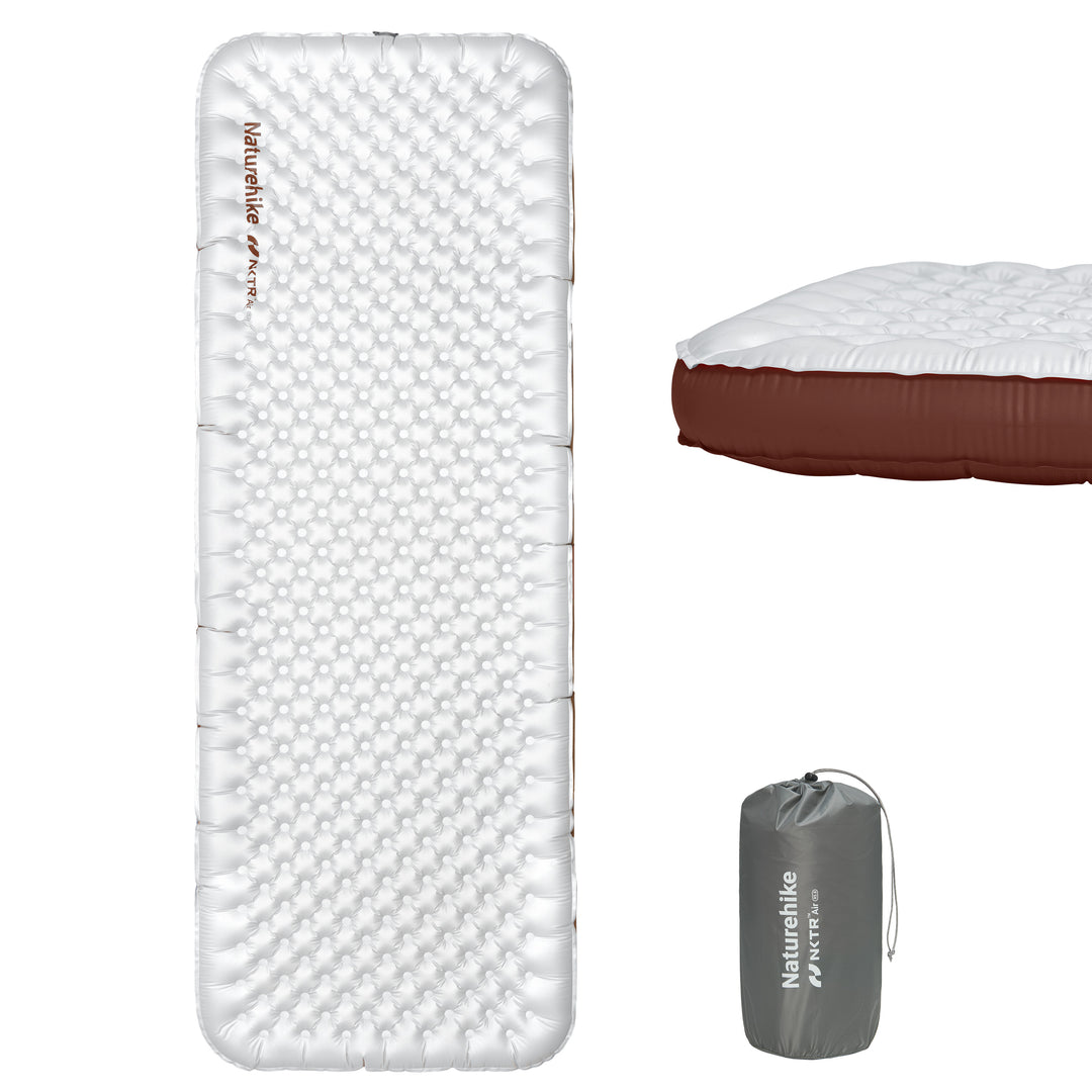 TuYe™ R5.8 Ultralight Inflatable Pad with Reinforced Sidewalls - Naturehike