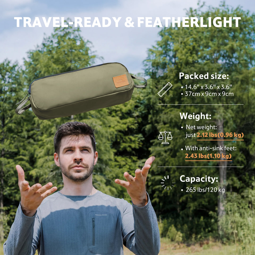 PeakLite™ YL02 Ultralight Foldable Camping Chair - Naturehike