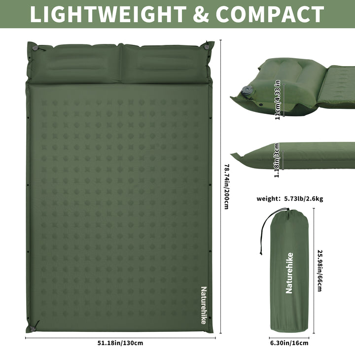 D Series™ Self-Inflating Sleeping Pad - Naturehike