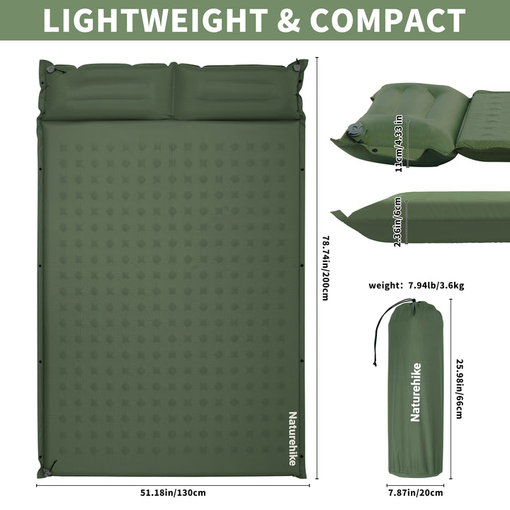 D Series™ Self-Inflating Sleeping Pad - Naturehike