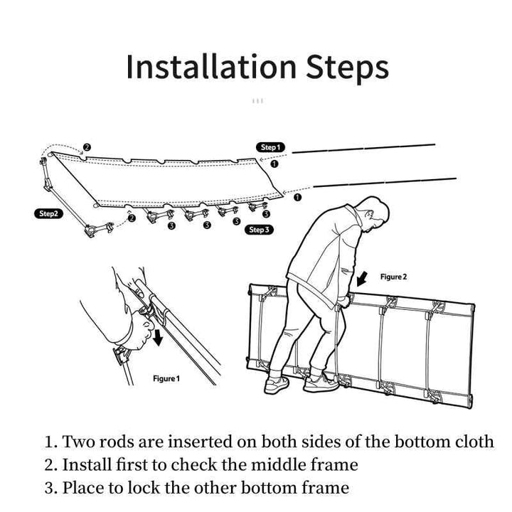 GreenField™ XJC05 Folding Camping Cot