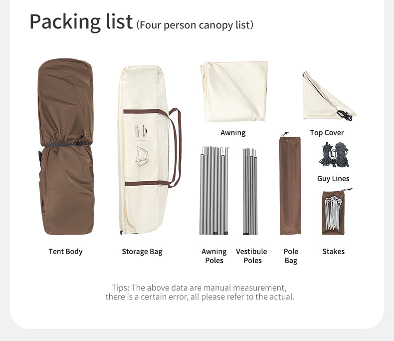 Ango™  Instant Camping Tent - Naturehike