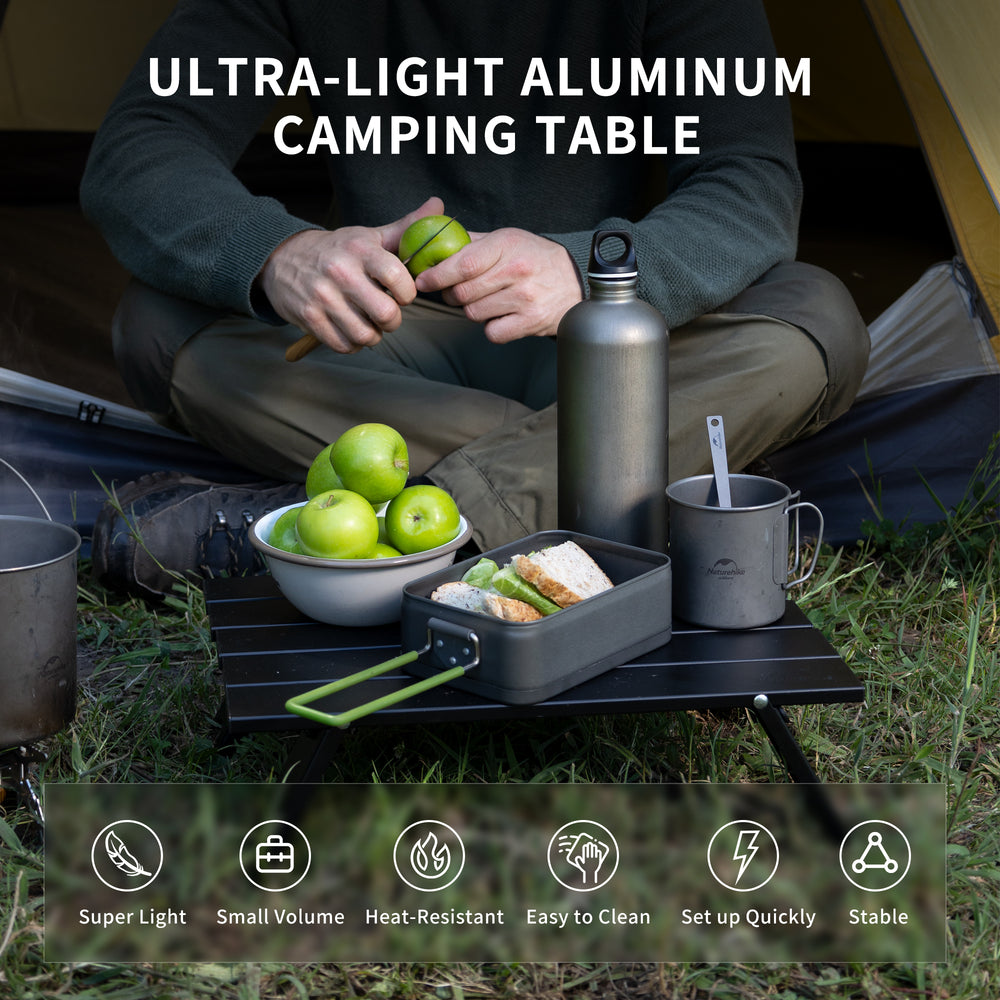 StarCore™ Aluminum Folding Camping Table - Naturehike