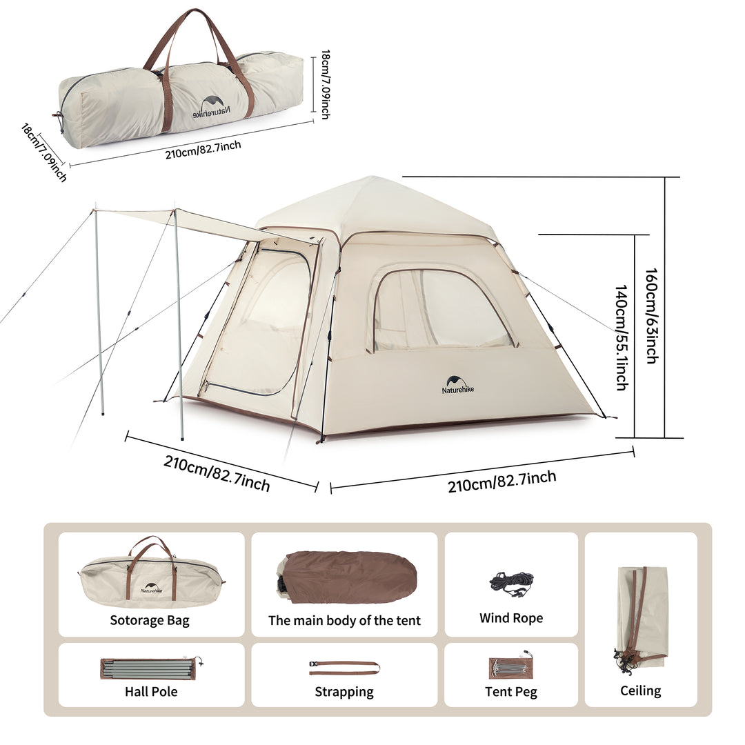 Ango™  Instant Camping Tent - Naturehike
