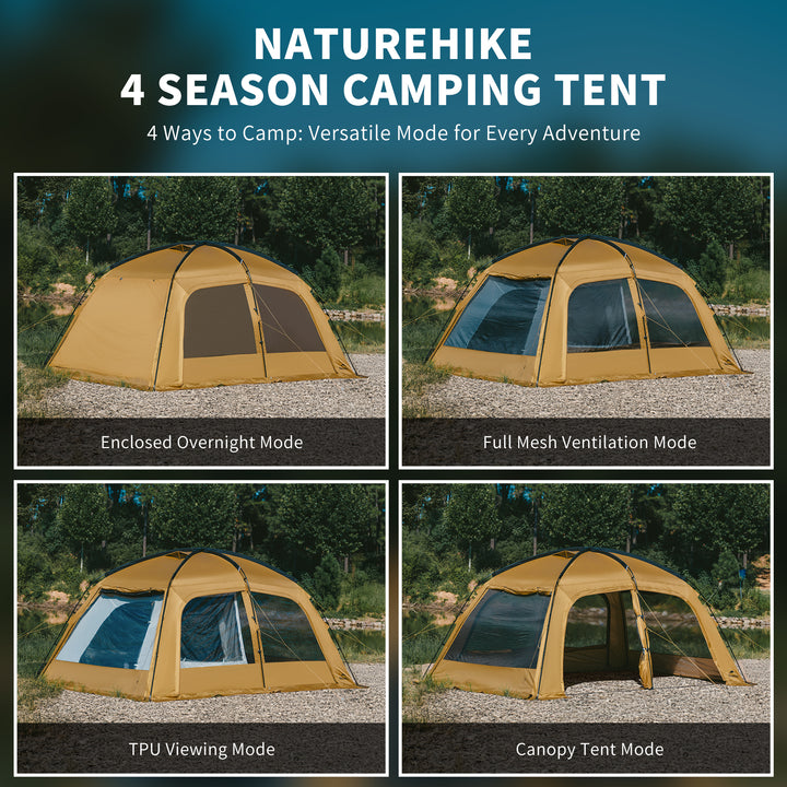 Dune™ 10.9 Pro 4-Person Hot Tent - Naturehike