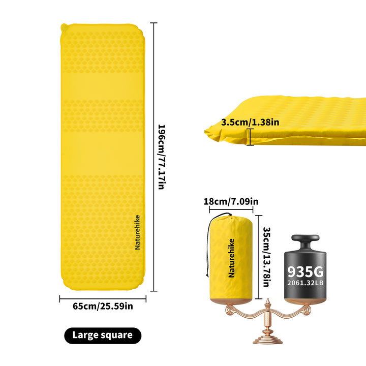 Yugu™ R3.6 Ultralight Self-Inflating Sleeping Pad - Naturehike