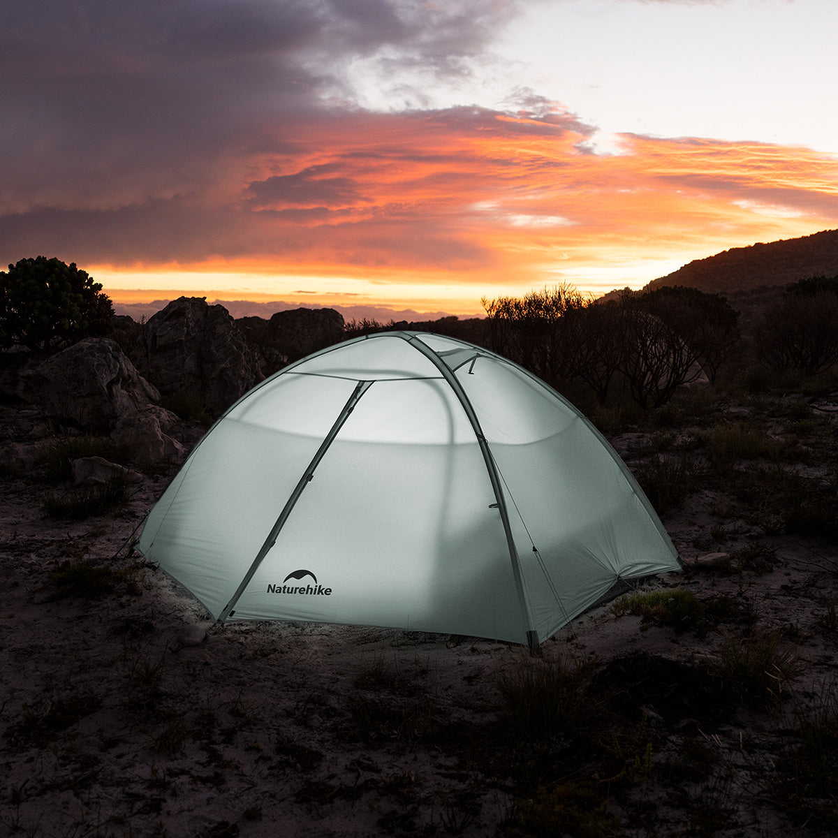 Giling UL™ 4-Season 1-Person Backpacking Tent - Naturehike