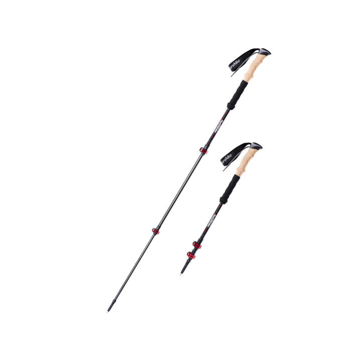 Far Wind™ Three-section Telescopic Carbon Trekking Pole - Naturehike