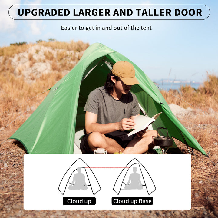 Cloud Up™ Base 1-Person Ultralight Backpacking Tent - Naturehike