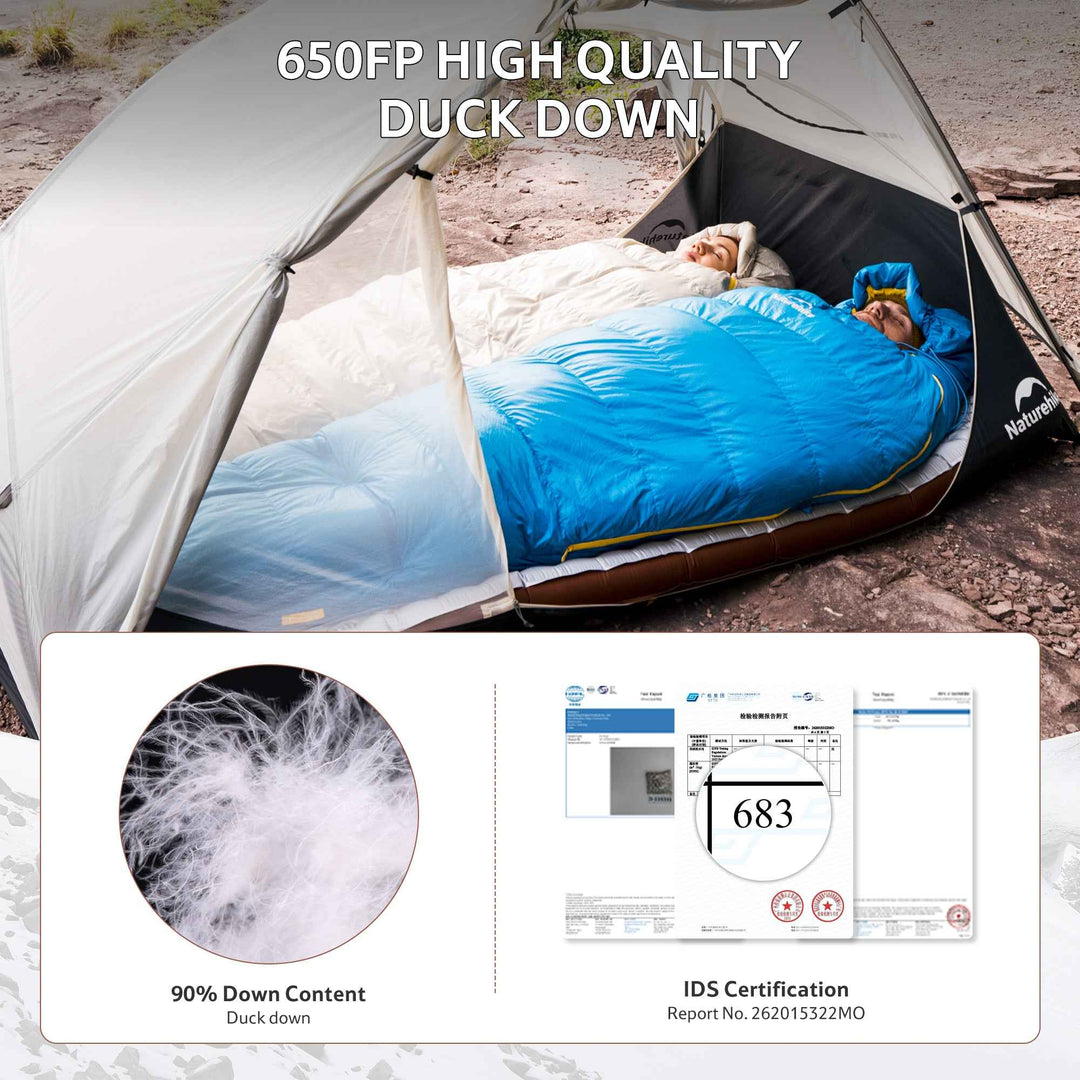 Snowbird™ Base 350 Down Mummy Sleeping Bag 40°F/ 4°C