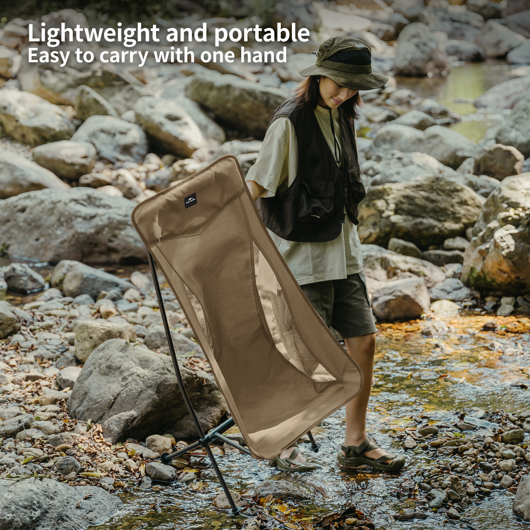 PeakLite™ YL03 Ultralight Foldable Camping Chair L - Naturehike