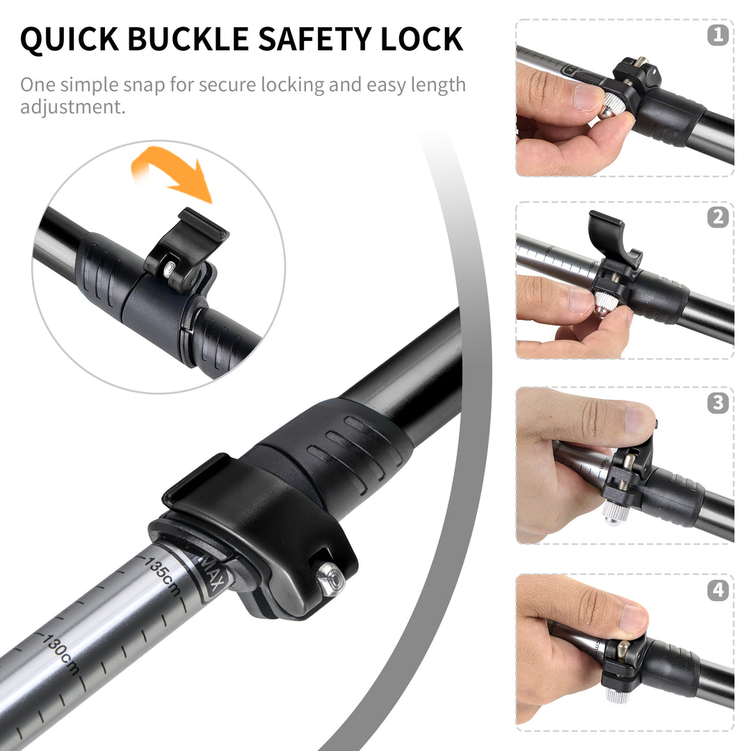 Sunlit™ 3-Section Aluminum Trekking Poles