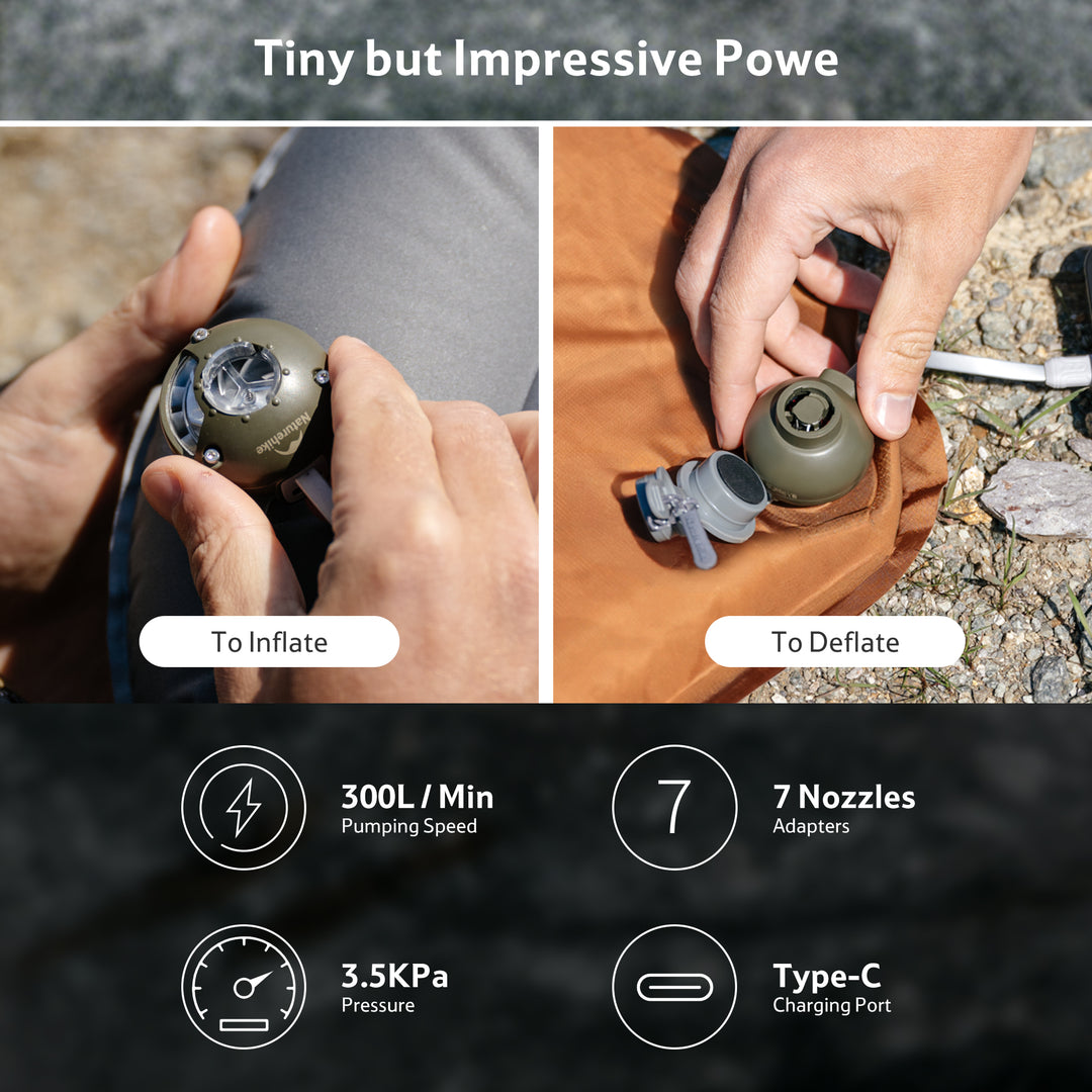 Wind-nano™ Ultralight Mini Air Pump - Naturehike