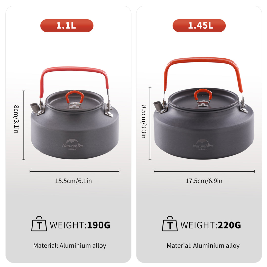 Aluminum Alloy Camping Kettle - Naturehike