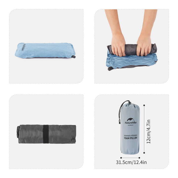 Xinmian™ Sponge Automatic Inflatable Pillow - Naturehike