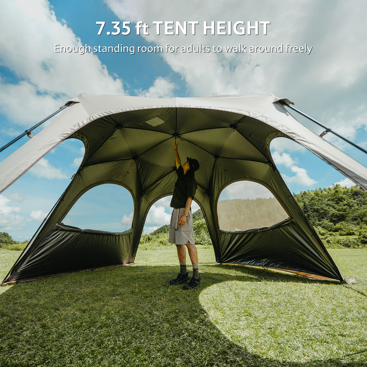 Cloud Boundar™ 6-sided Pop-Up Canopy Tent - Naturehike
