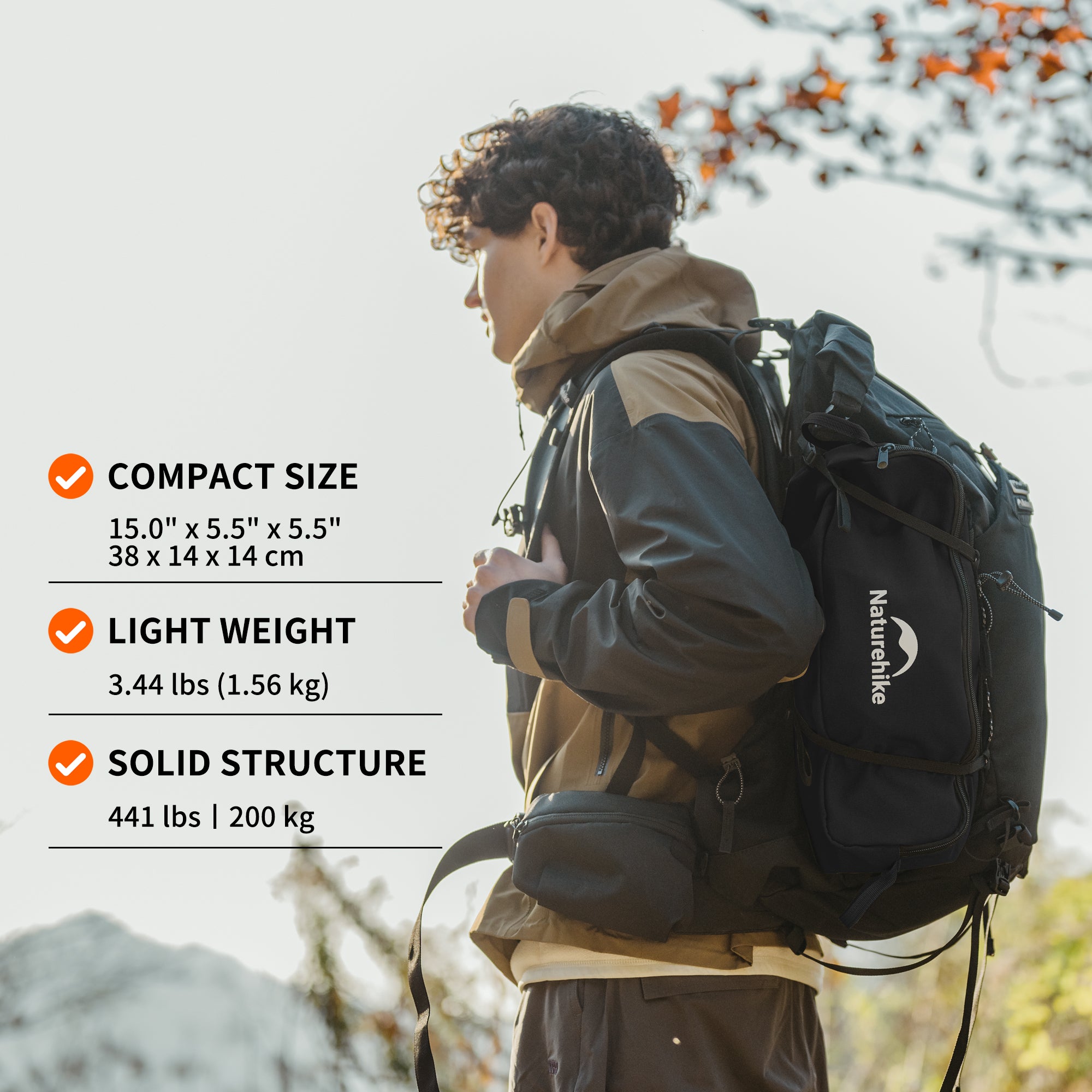 PeakLite™ YL01 Ultralight Foldable Camping Chair - Naturehike