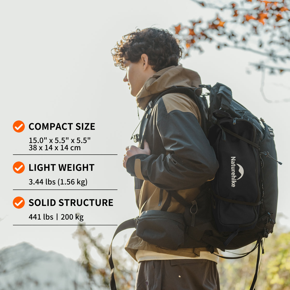 PeakLite™ YL01 Ultralight Foldable Camping Chair - Naturehike