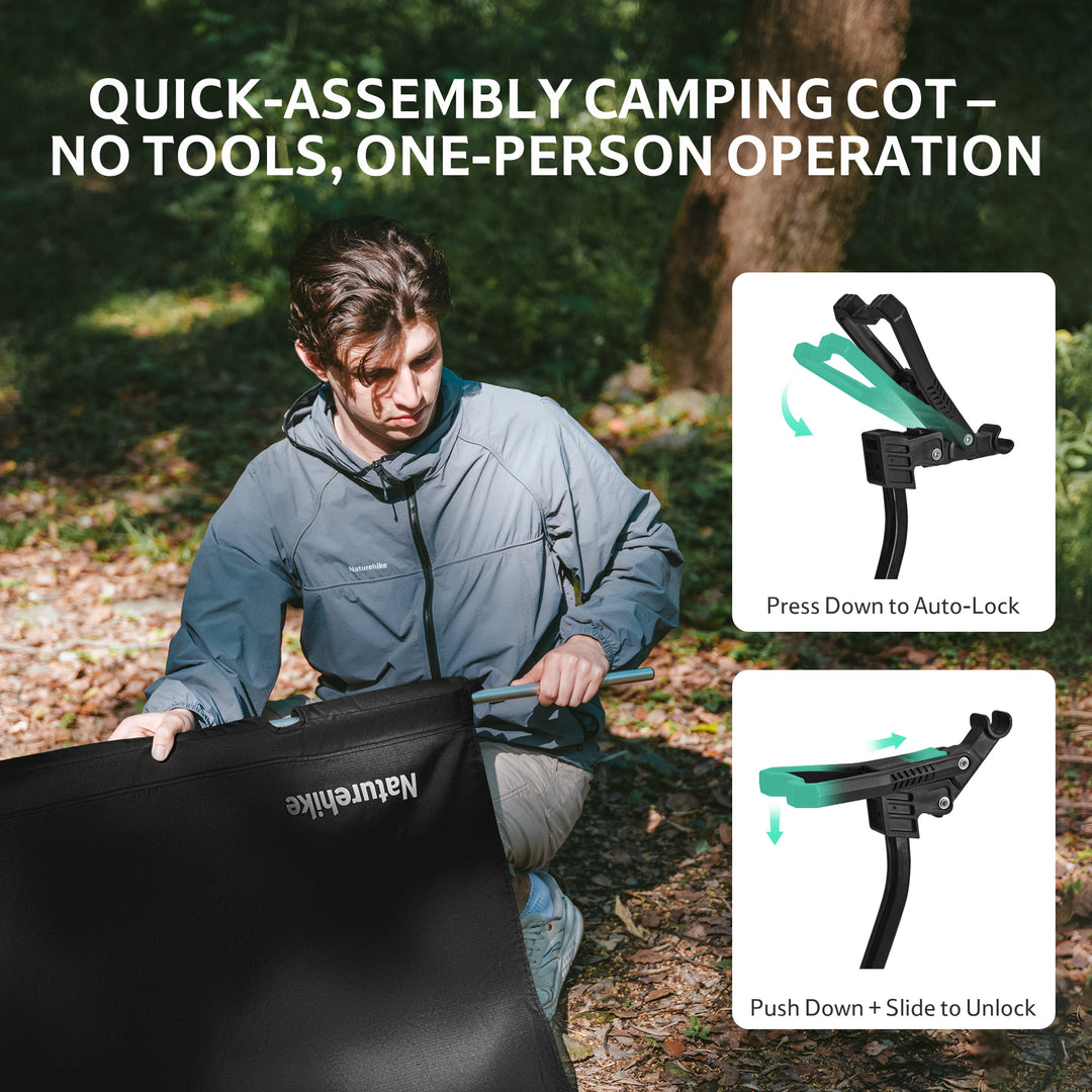 GreenField™ XJC08 Folding Camping Cot - Naturehike