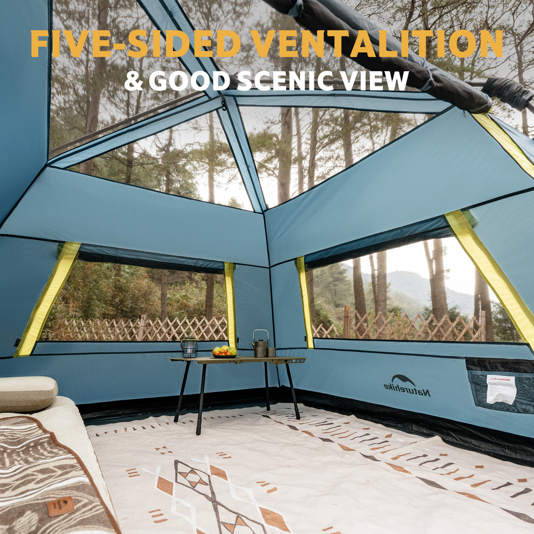 Cape™ Lite 4-Person Instant Cabin Tent - Naturehike