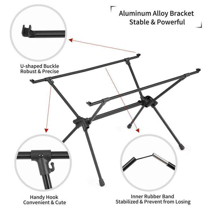 PeakLite™ FT11 Detachable Aluminum Camping Table