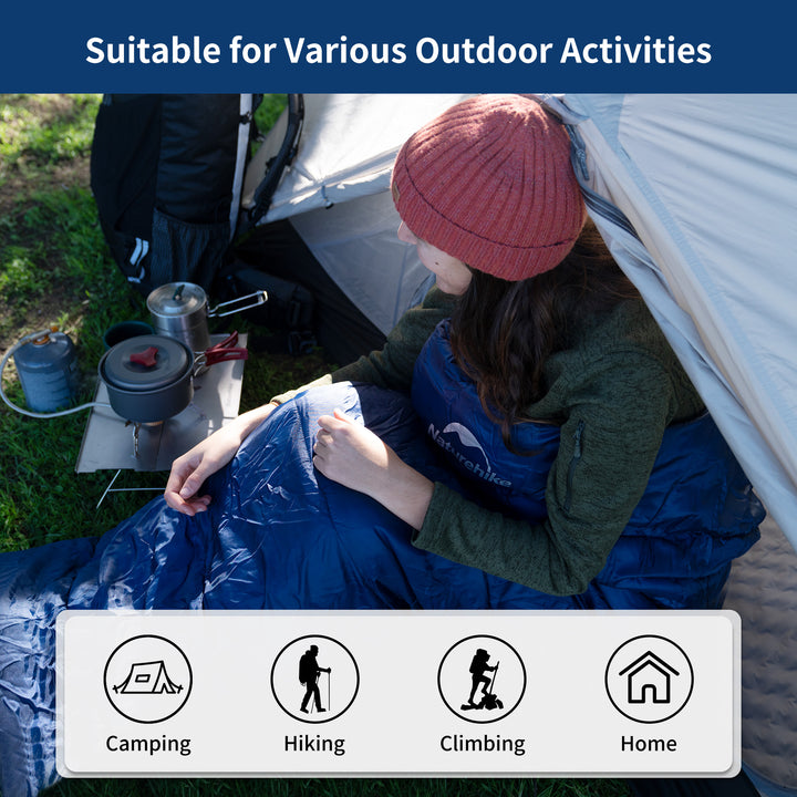 Mujin™ MJ300 Synthetic Mummy Sleeping Bag 39°F / 4°C - Naturehike
